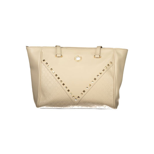 Laura Biagiotti Beige PVC Women Handbag - YSONA