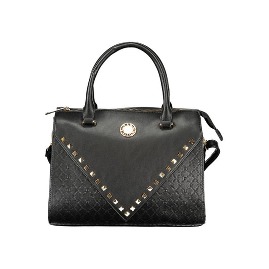 Laura Biagiotti Black PVC Women Handbag - YSONA