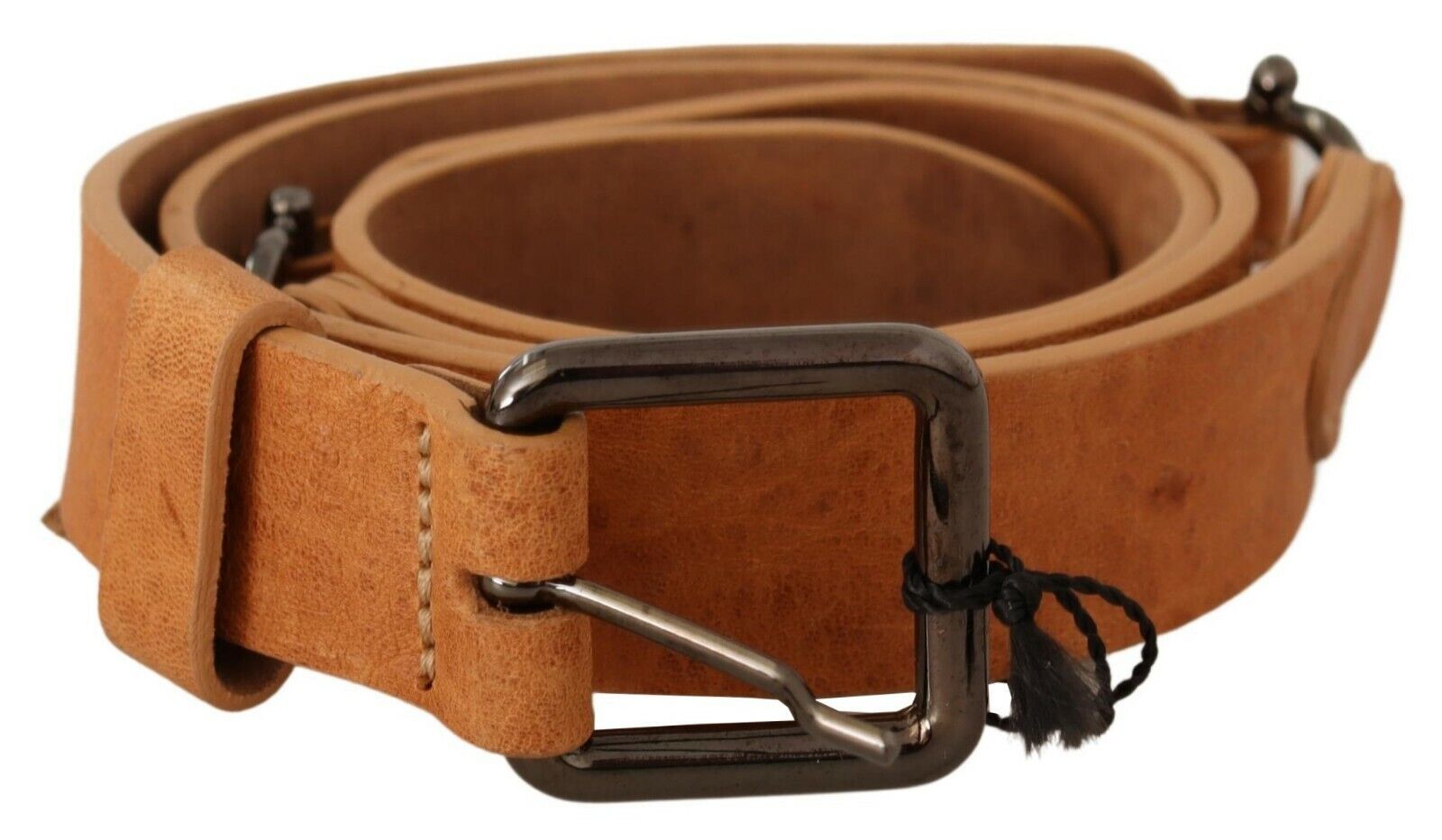 Costume National Light Brown Buckle Waist Belt - view 2