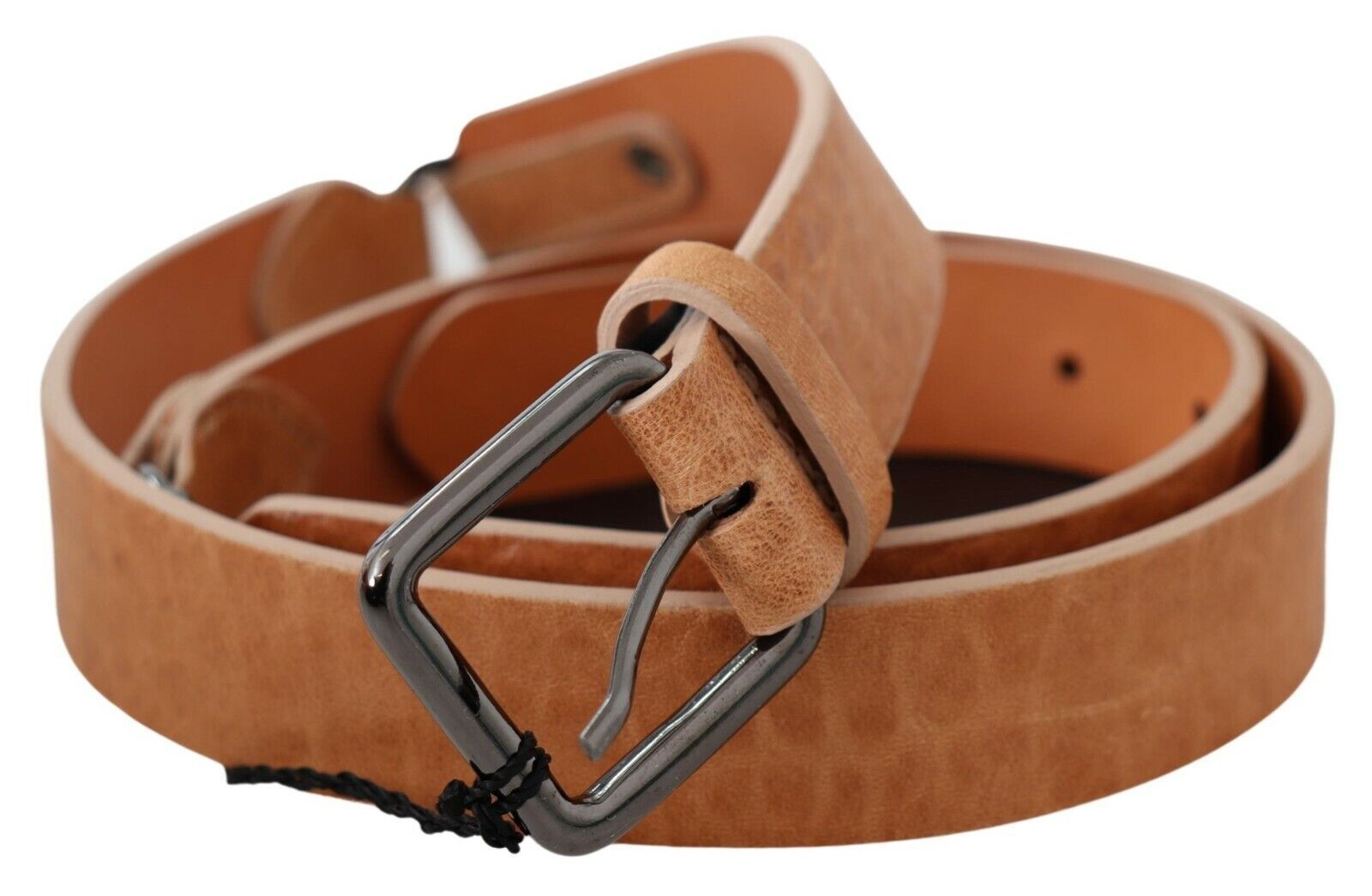 Costume National Light Brown Genuine Leather Belt - view 3