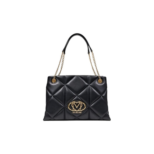 Love Moschino Black Polyethylene Handbag - YSONA