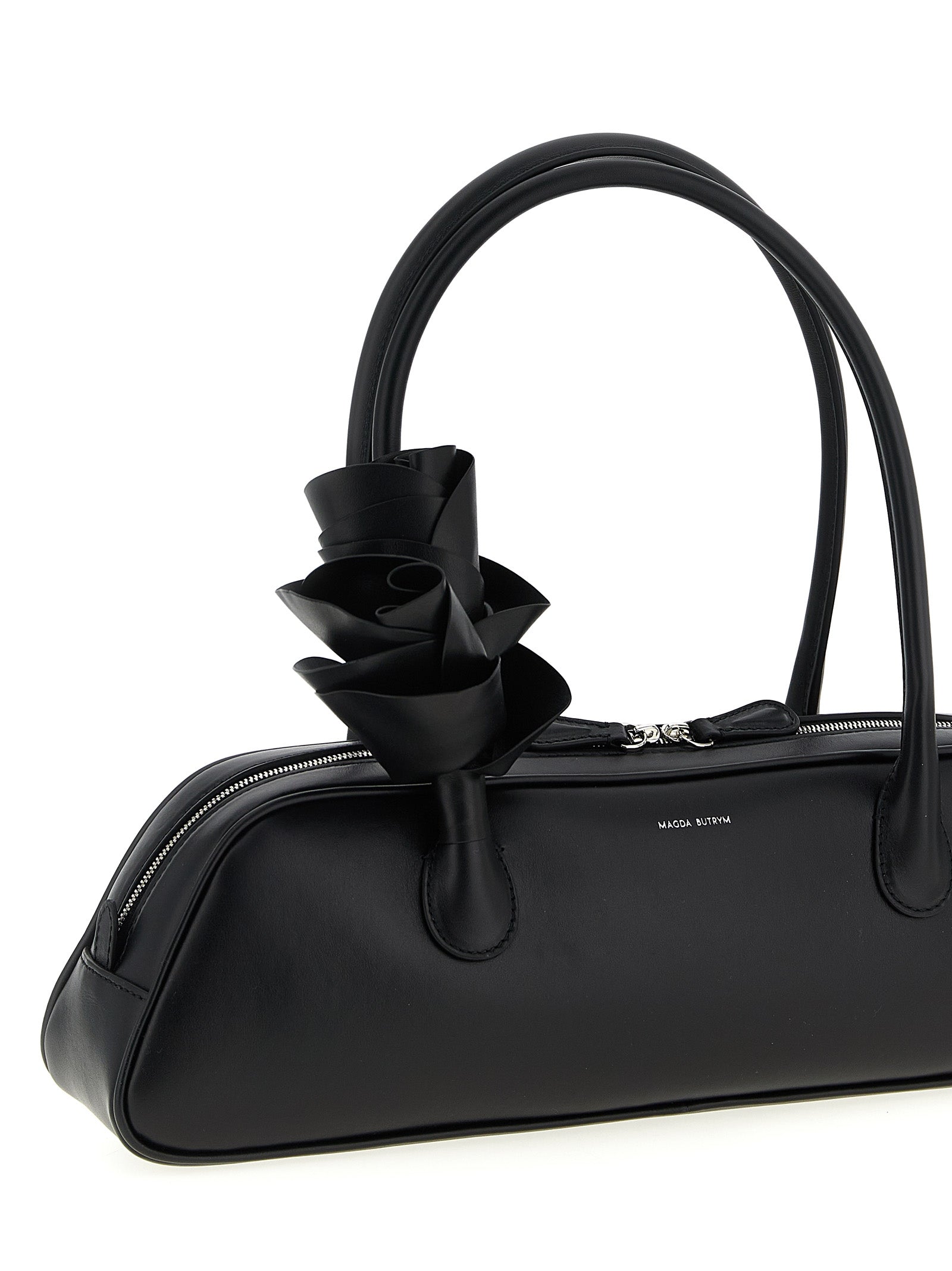 Magda Butrym Black Calfskin Shoulder Bag - view 3
