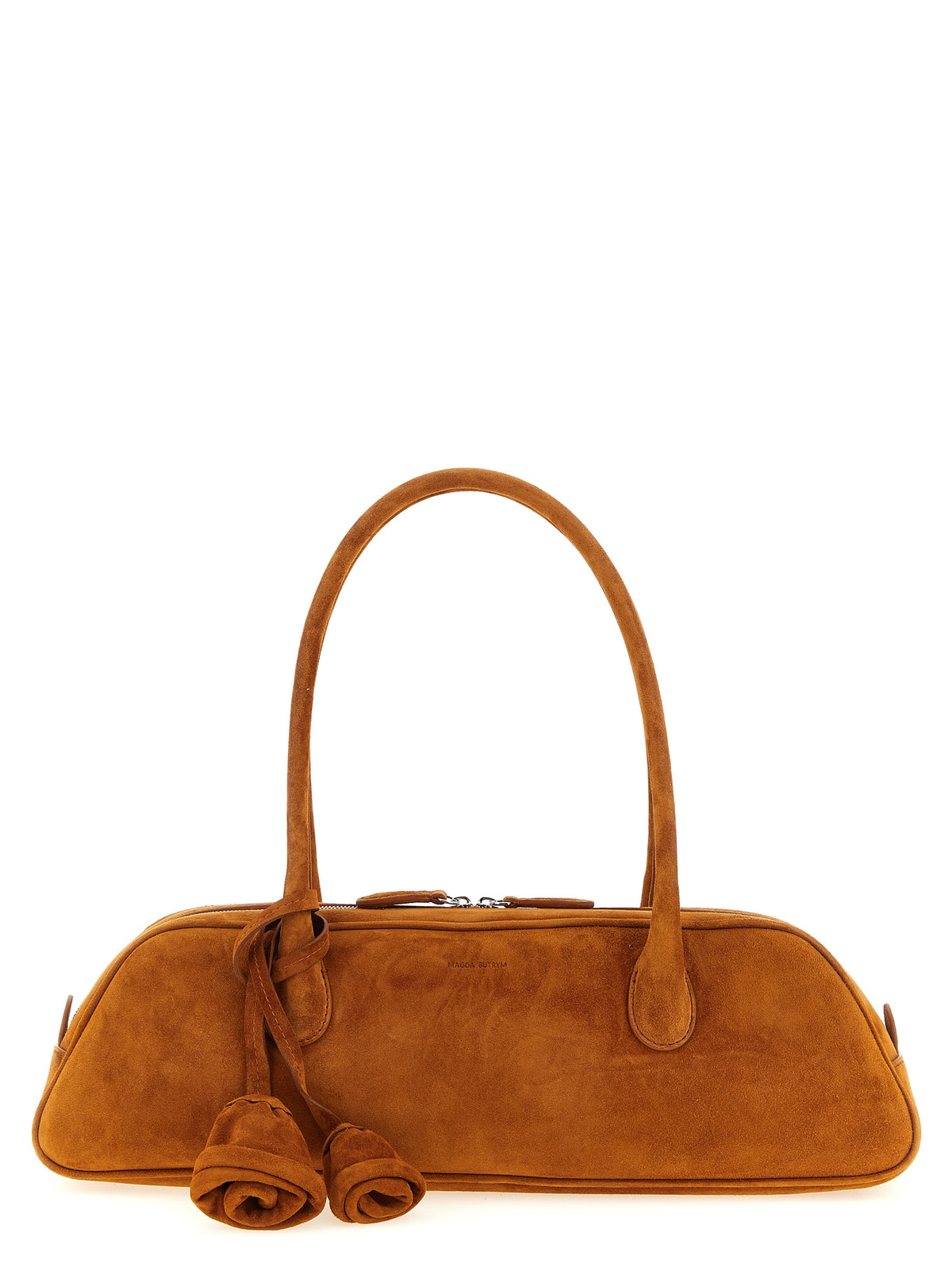Magda Butrym Brown Calfskin Shoulder Bag