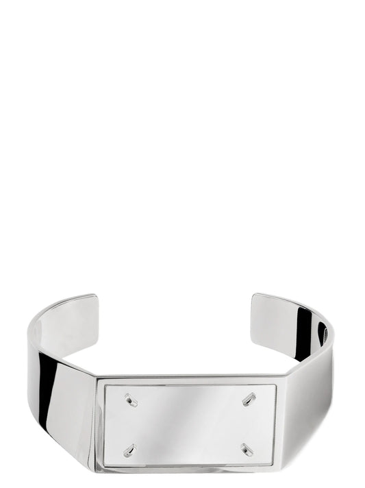 Maison Margiela Silver Brass Bracelet - YSONA