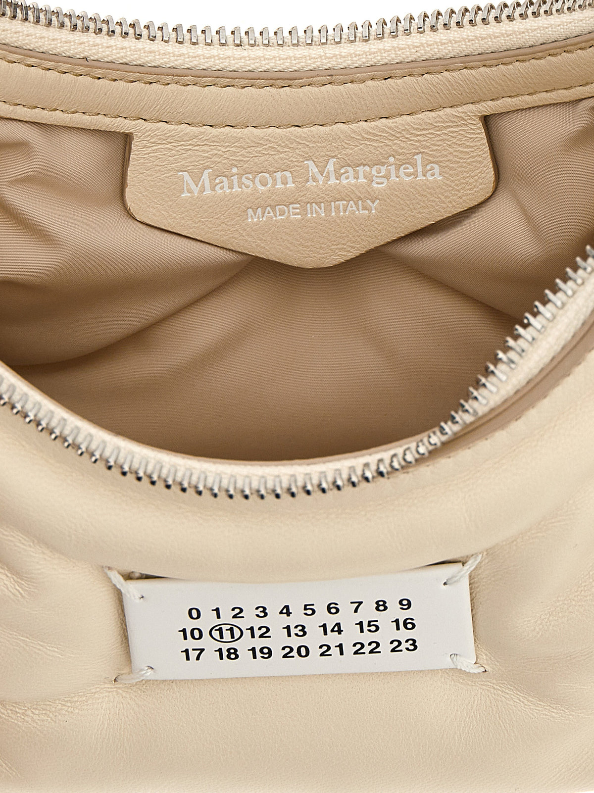 Maison Margiela White Lamb Leather Shoulder Bag - view 4