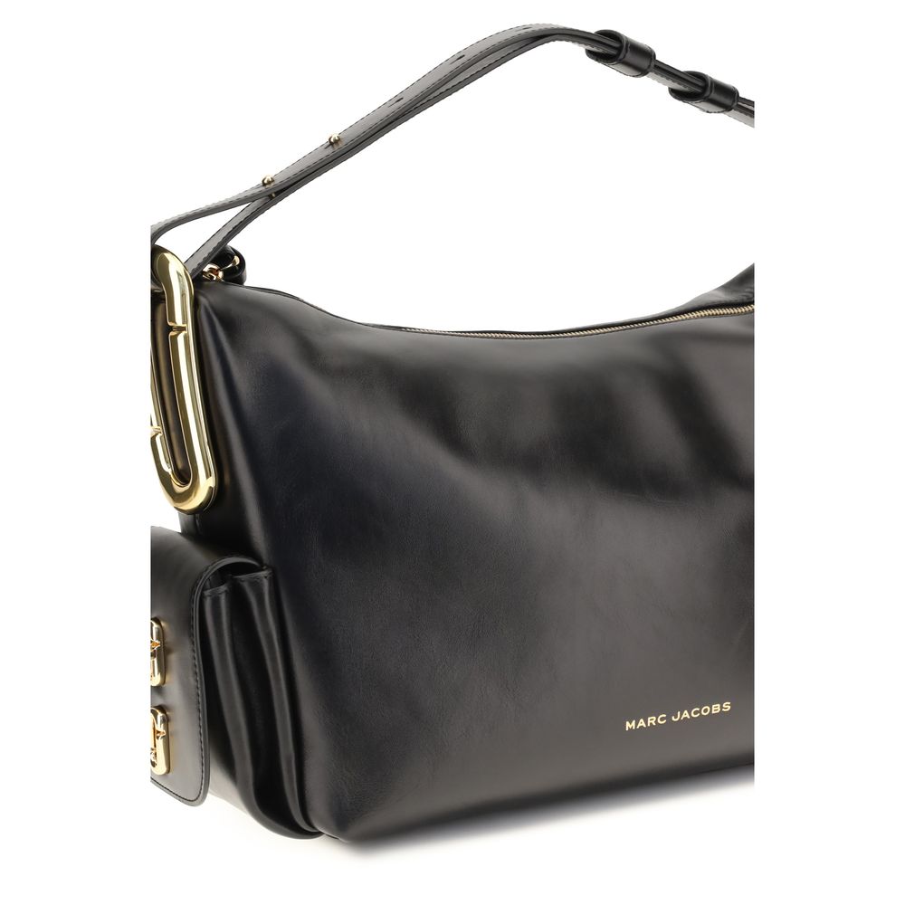 Marc Jacobs Black Calf Leather Bos Taurus Shoulder Bag - view 4