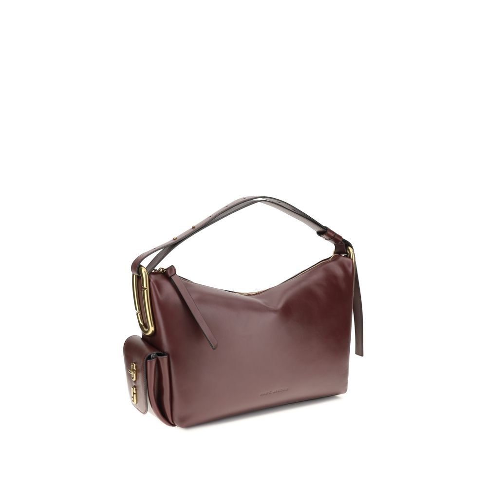 Marc Jacobs Bordeaux Calf Leather Bos Taurus Shoulder Bag - view 2