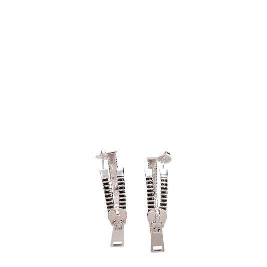 Marc Jacobs Gray Silver Earrings - YSONA