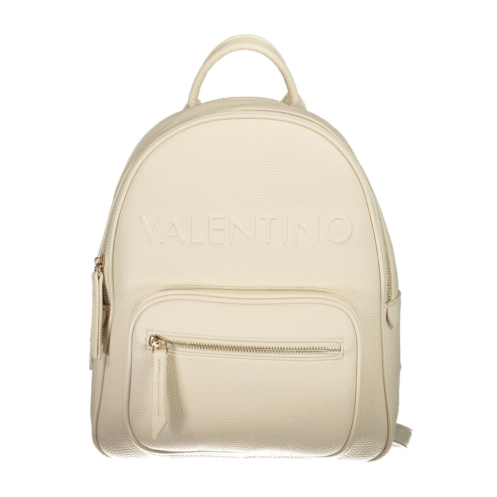 Mario Valentino Beige Poliuretano Women's Backpack - YSONA