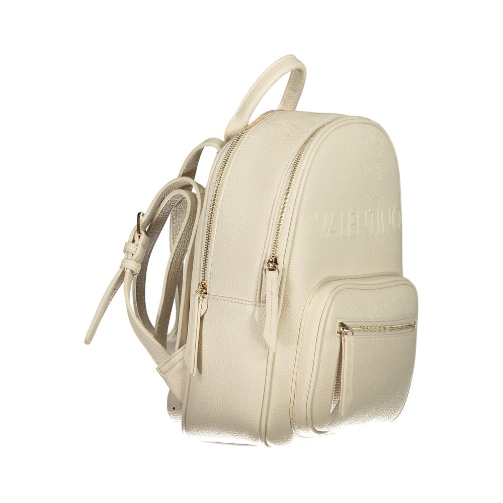 Mario Valentino Beige Poliuretano Women's Backpack - view 3