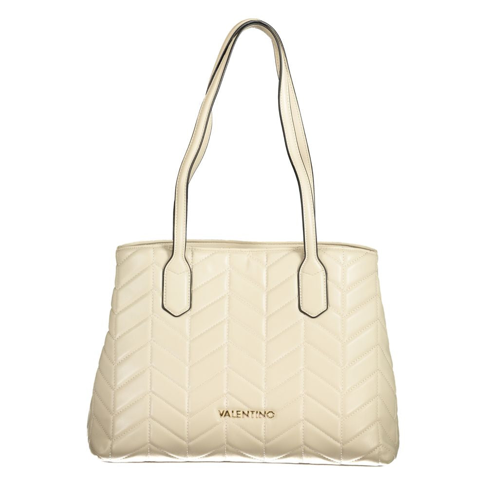 Mario Valentino Beige Polyurethane Women's Bag - YSONA