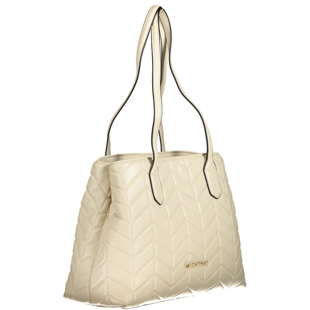 Mario Valentino Beige Polyurethane Women's Bag - view 3