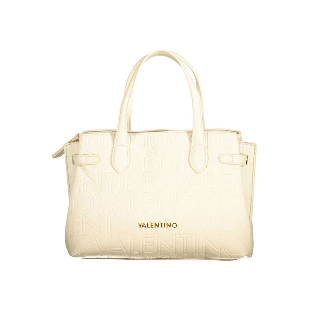 Mario Valentino Beige Polyurethane Women's Bag - YSONA