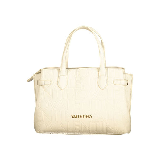 Mario Valentino Beige Polyurethane Women's Bag - YSONA