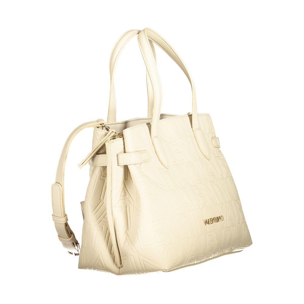 Mario Valentino Beige Polyurethane Women's Bag - view 3