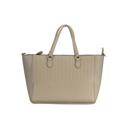 Mario Valentino Beige Polyurethane Women's Bag - YSONA