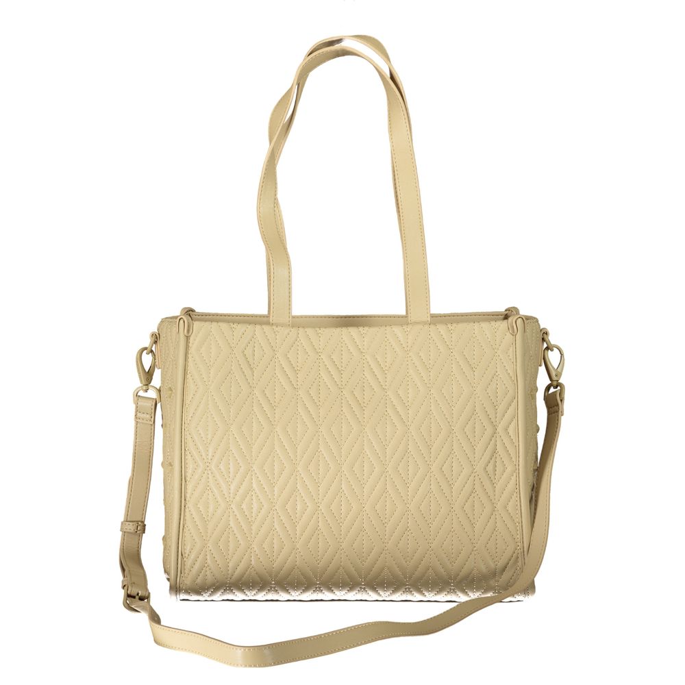 Mario Valentino Beige Polyurethane Women's Bag - view 2