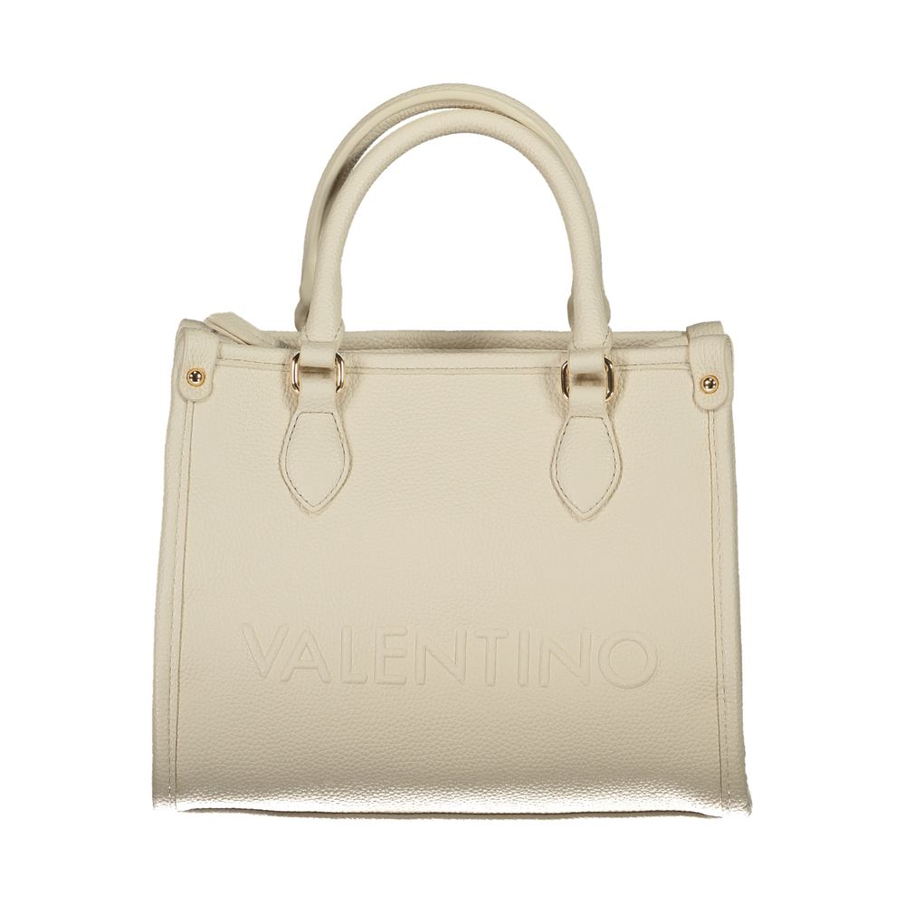 Mario Valentino Beige Polyurethane Women's Bag - YSONA