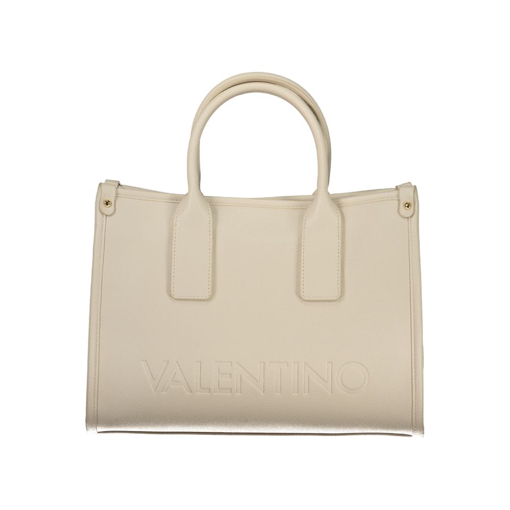 Mario Valentino Beige Polyurethane Women's Bag - YSONA