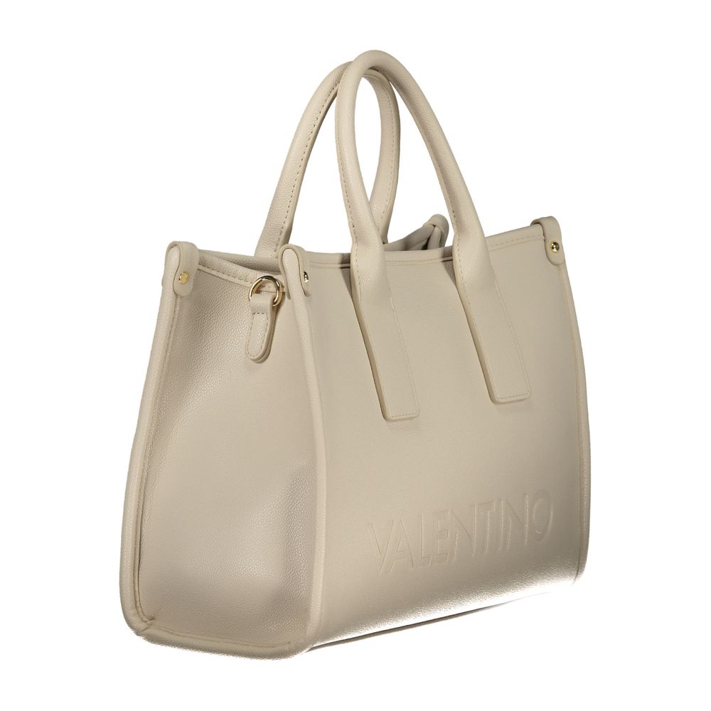 Mario Valentino Beige Polyurethane Women's Bag - view 3