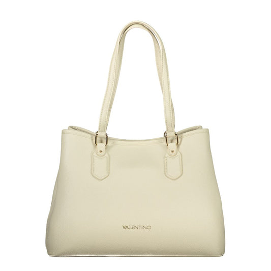 Mario Valentino Beige Polyurethane Women's Bag - YSONA