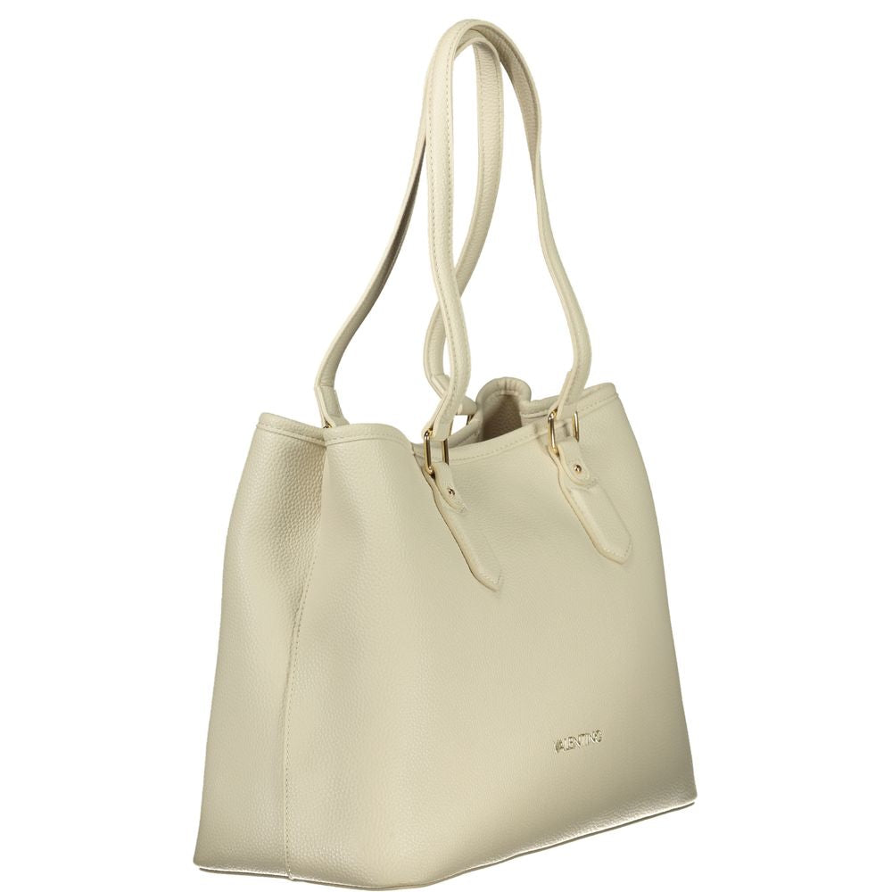 Mario Valentino Beige Polyurethane Women's Bag - view 3
