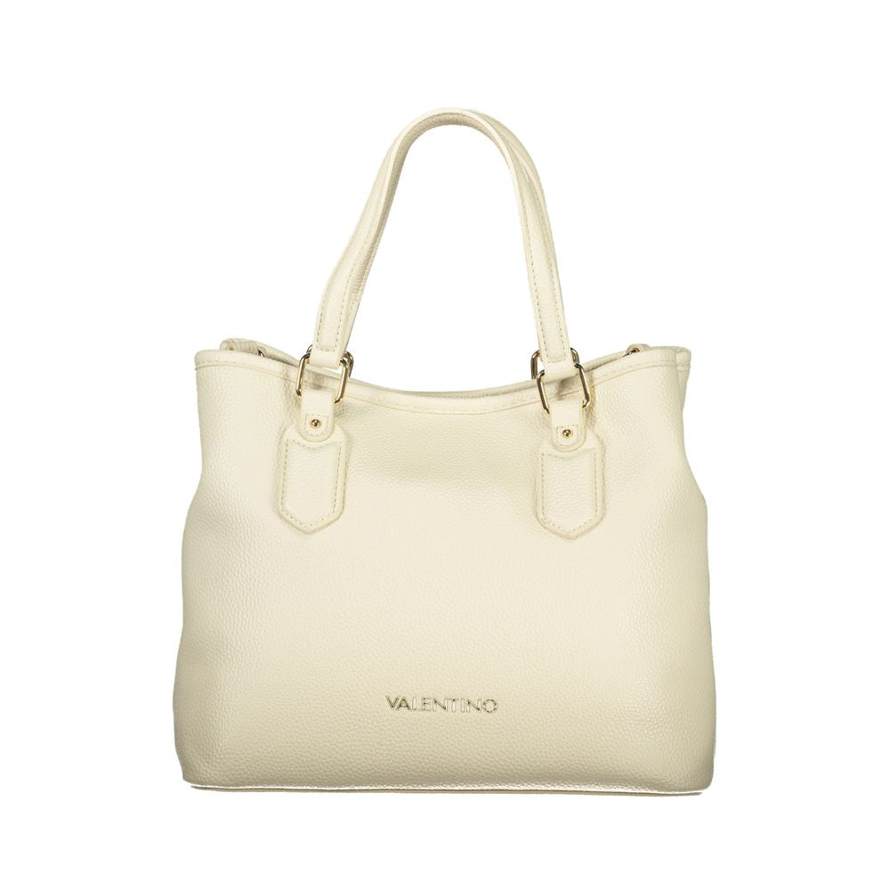 Mario Valentino Beige Polyurethane Women's Bag - YSONA