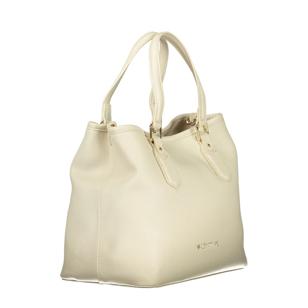 Mario Valentino Beige Polyurethane Women's Bag - view 3