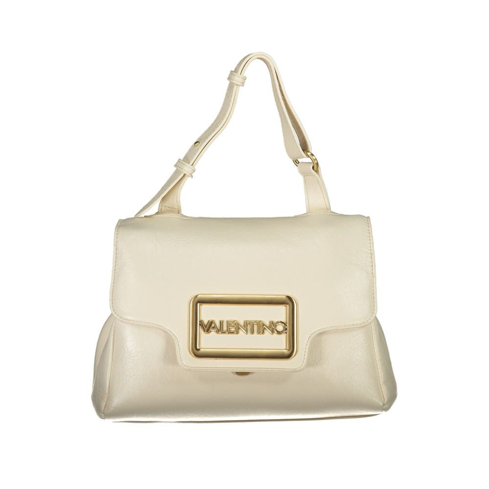 Mario Valentino Beige Polyurethane Women's Bag - YSONA