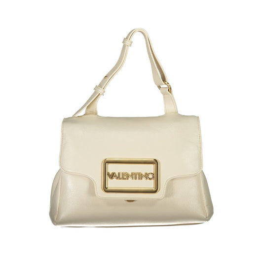 Mario Valentino Beige Polyurethane Women's Bag - YSONA