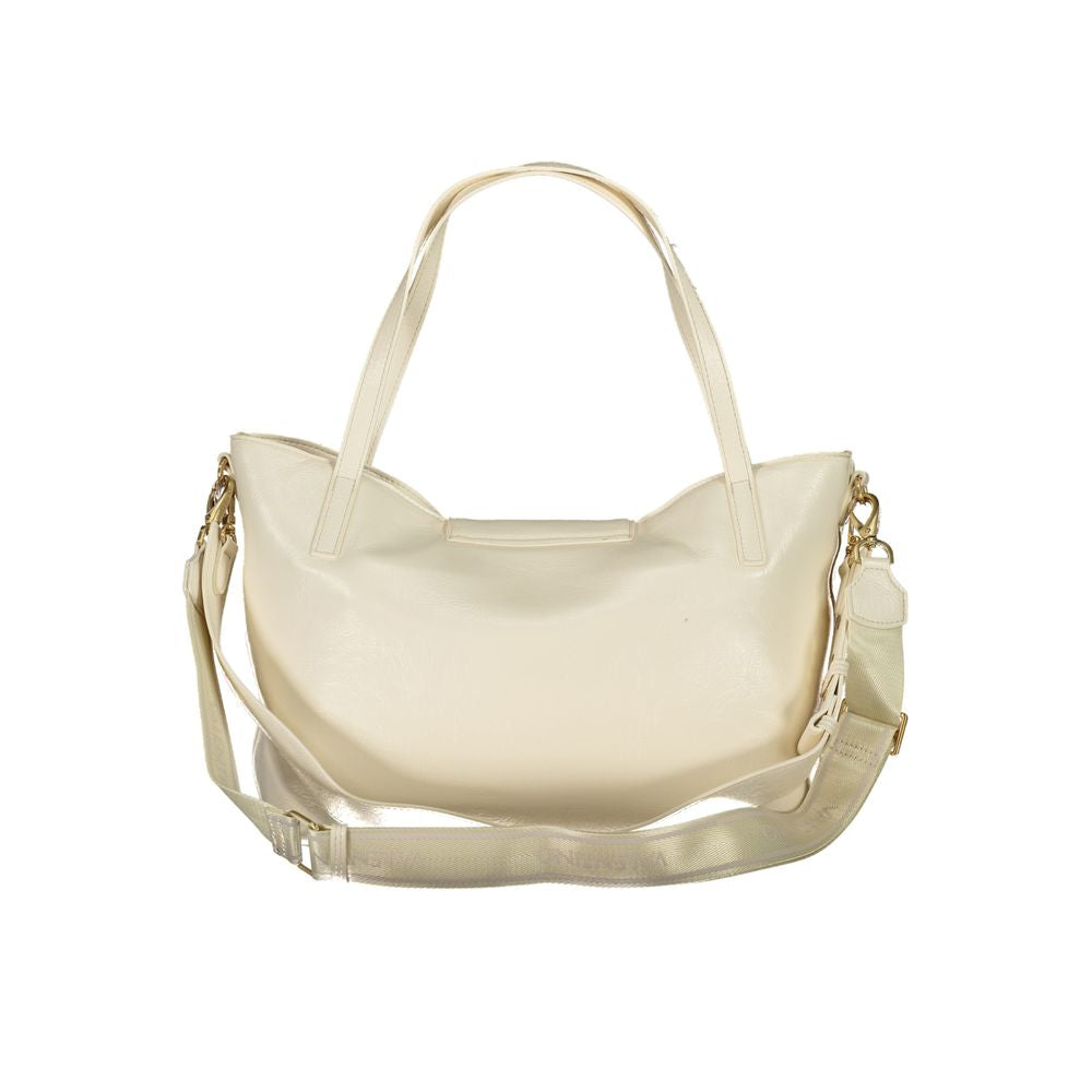 Mario Valentino Beige Polyurethane Womens Bag - view 2