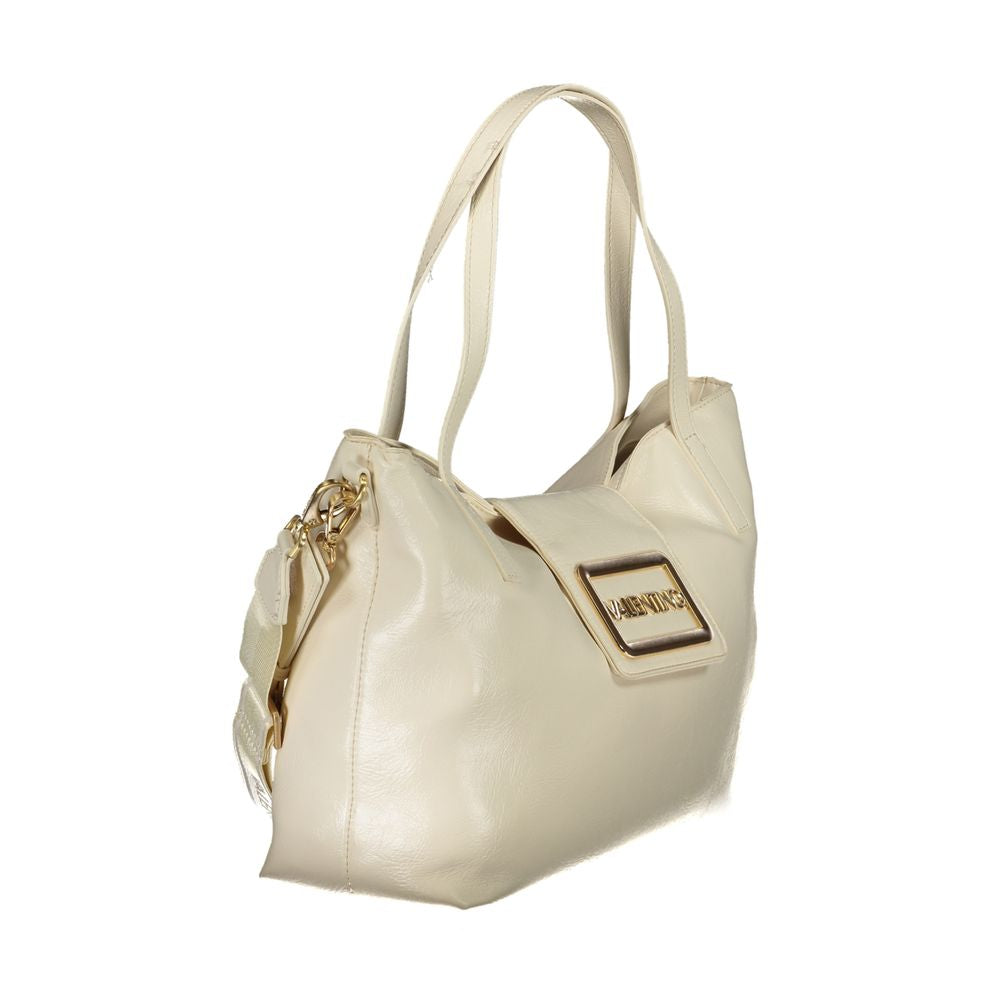 Mario Valentino Beige Polyurethane Womens Bag - view 3