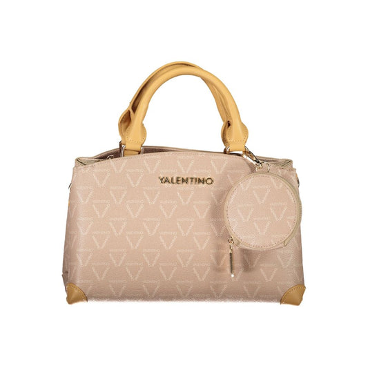 Mario Valentino Beige Polyurethane Women's Bag - YSONA