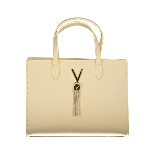 Mario Valentino Beige Polyurethane Women's Bag - YSONA