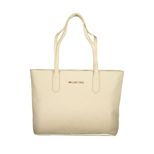 Mario Valentino Beige Polyurethane Women's Bag - YSONA