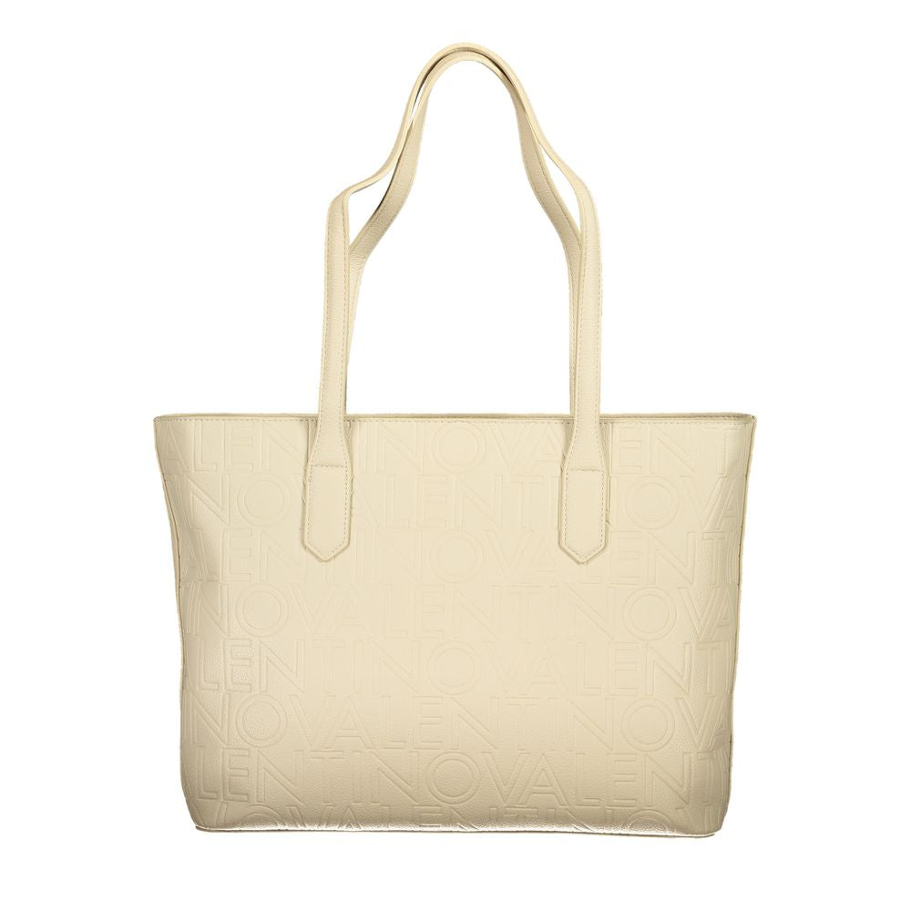 Mario Valentino Beige Polyurethane Women's Bag - view 2