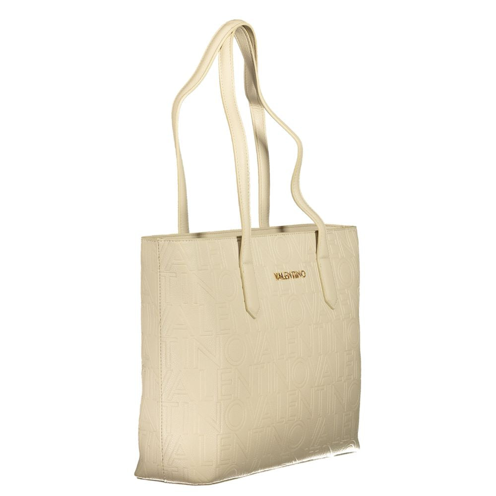 Mario Valentino Beige Polyurethane Women's Bag - view 3