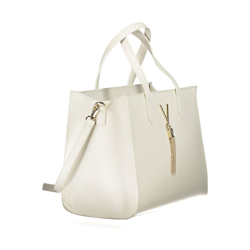Mario Valentino Bianco Polyurethane Women Bag - view 3