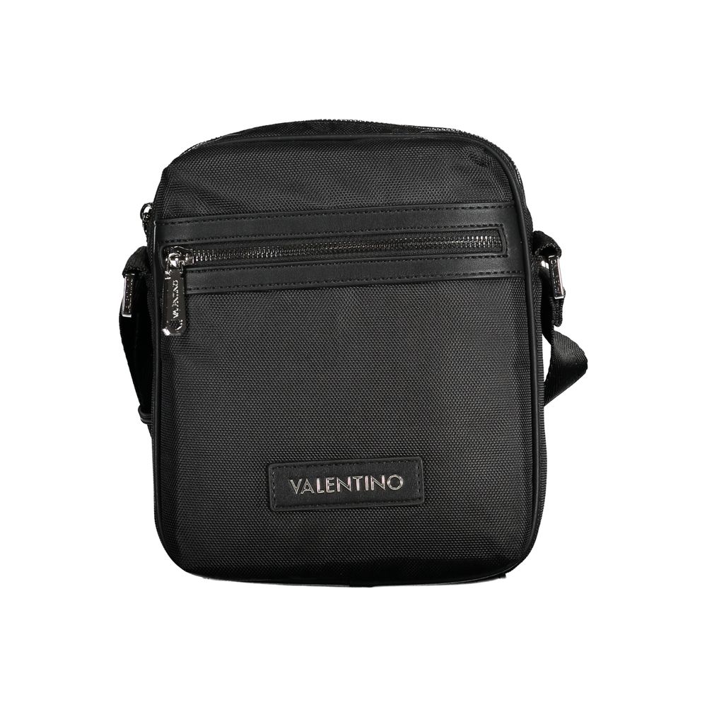Mario Valentino Black Fabric Men's Shoulder Bag - YSONA