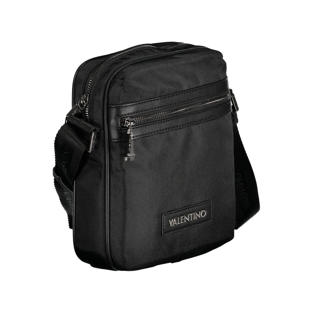 Mario Valentino Black Fabric Men's Shoulder Bag - view 3