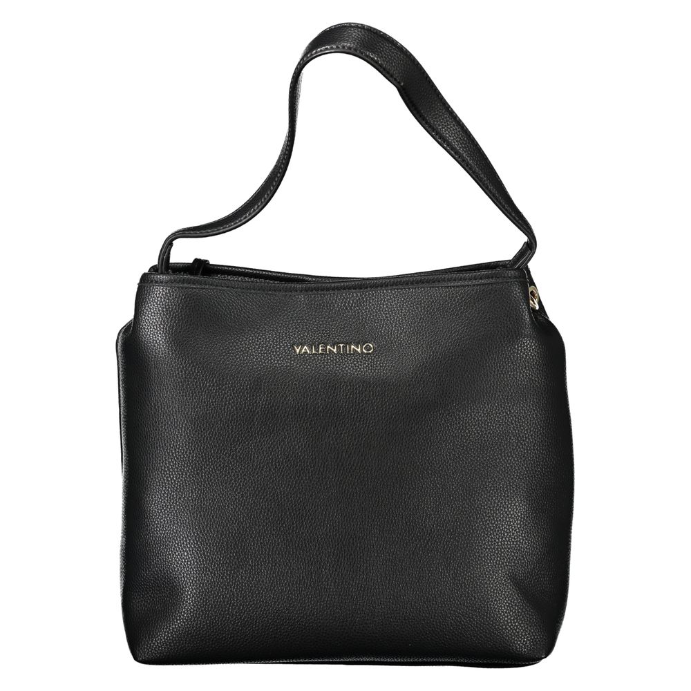 Mario Valentino Black Polyurethane Women's Bag - YSONA