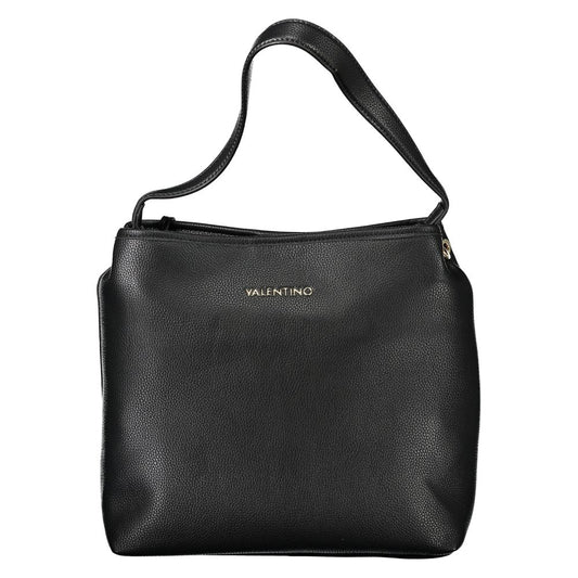Mario Valentino Black Polyurethane Women's Bag - YSONA