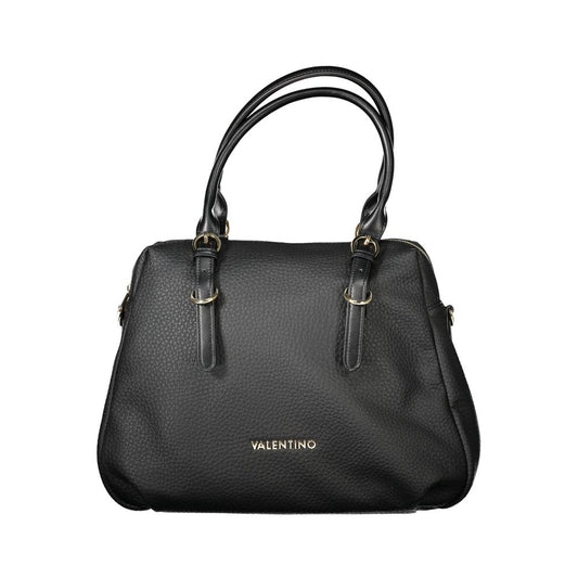 Mario Valentino Black Polyurethane Womens Bag - YSONA
