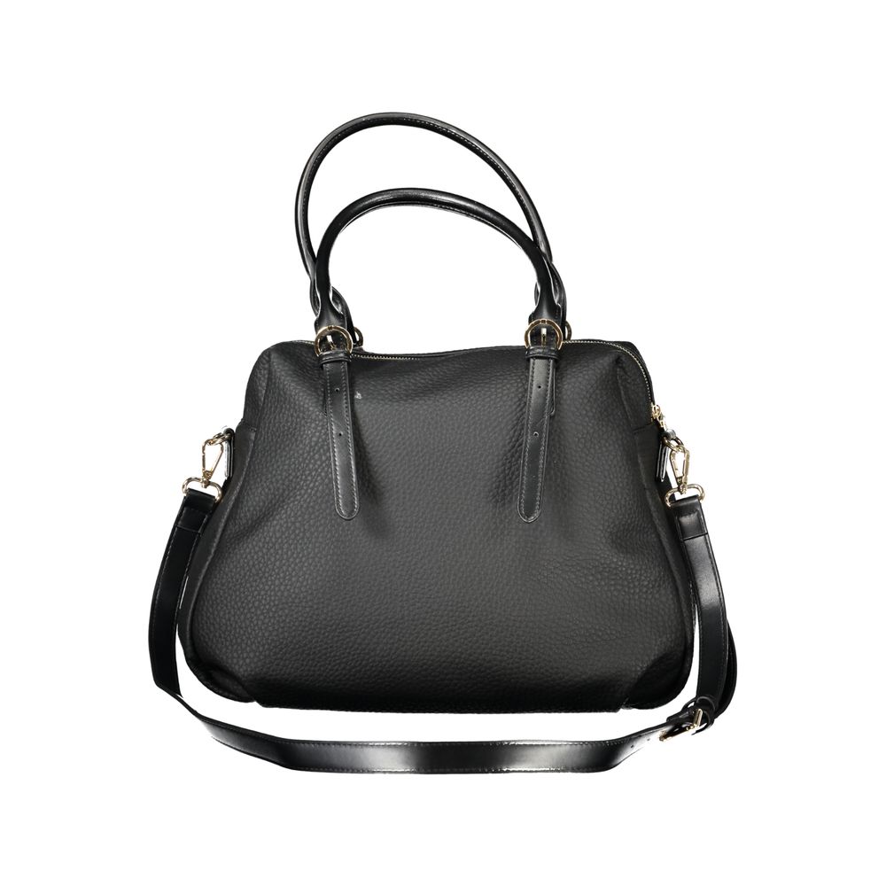 Mario Valentino Black Polyurethane Womens Bag - view 2