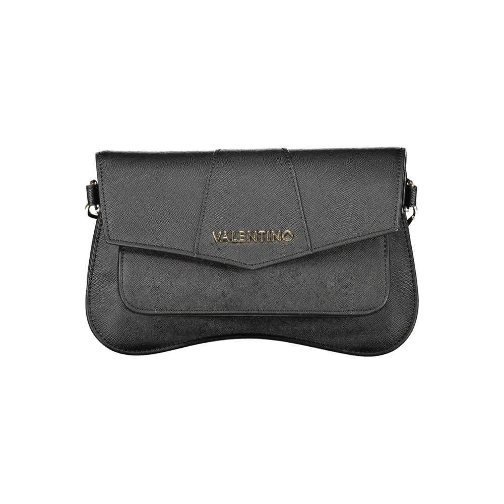 Mario Valentino Black Polyurethane Women's Bag - YSONA