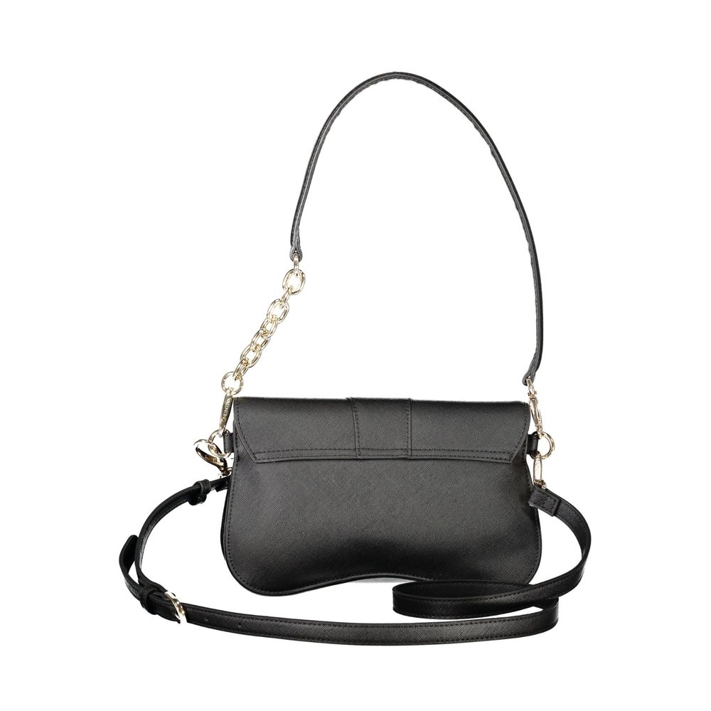 Mario Valentino Black Polyurethane Women's Bag - view 3