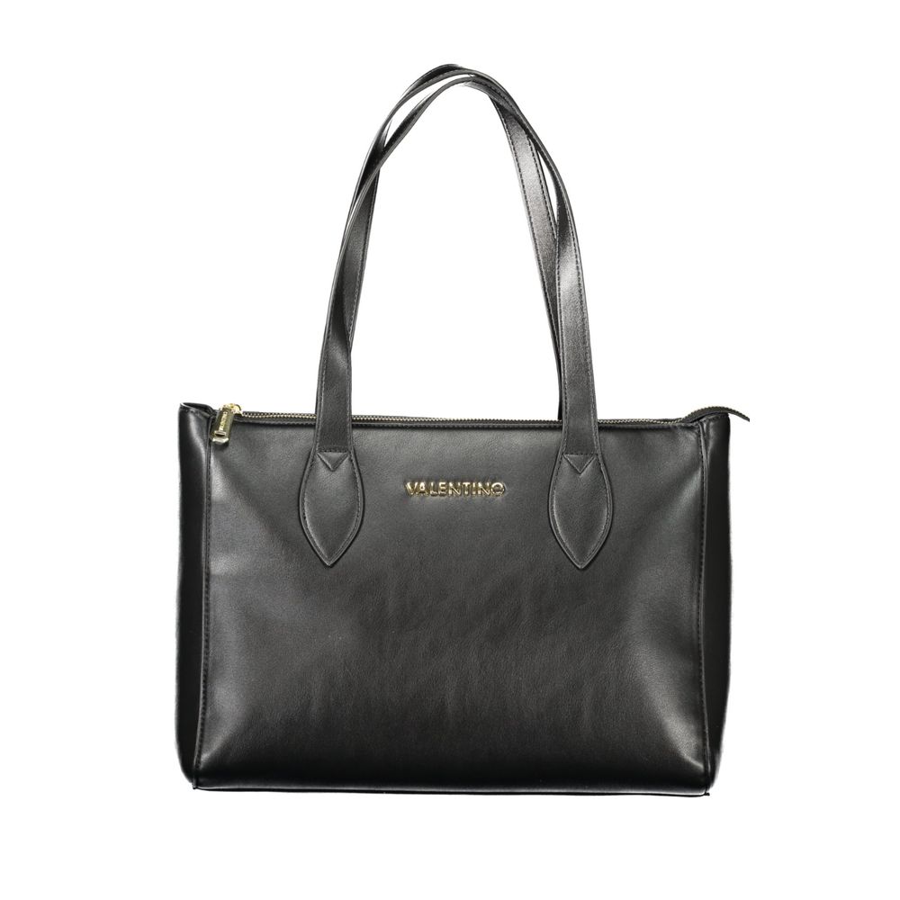 Mario Valentino Black Polyurethane Women's Bag - YSONA