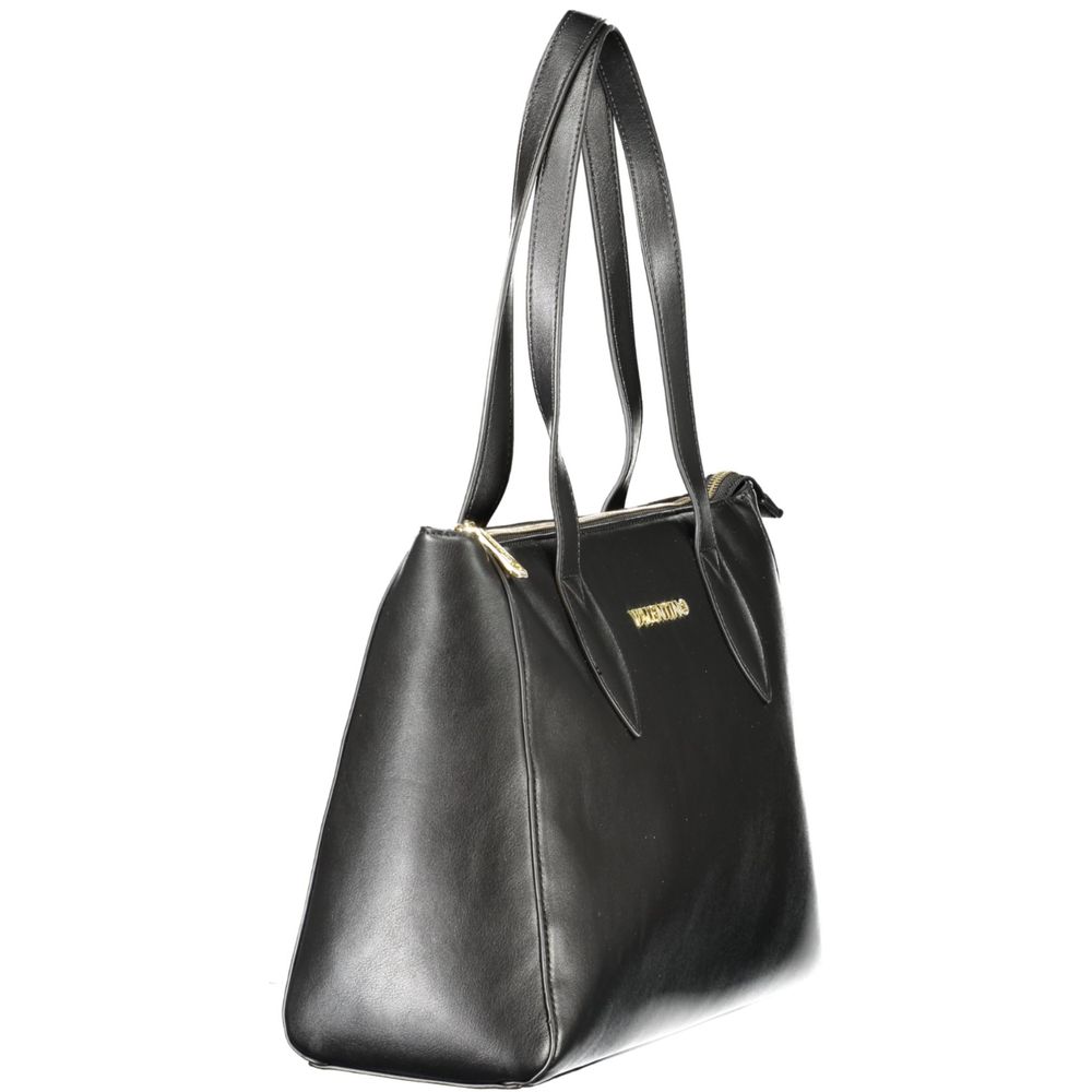 Mario Valentino Black Polyurethane Women's Bag - view 3