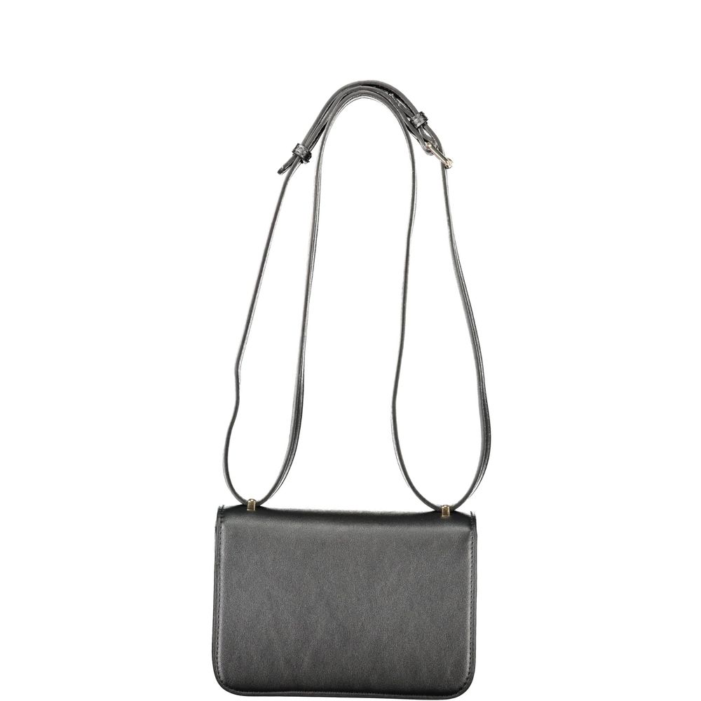 Mario Valentino Black Polyurethane Womens Bag - view 2
