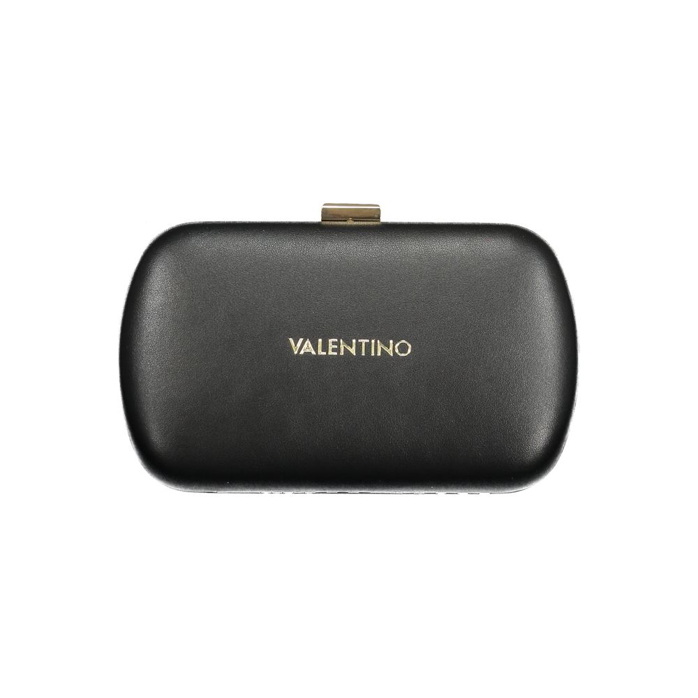 Mario Valentino Black Polyurethane Women's Bag - YSONA